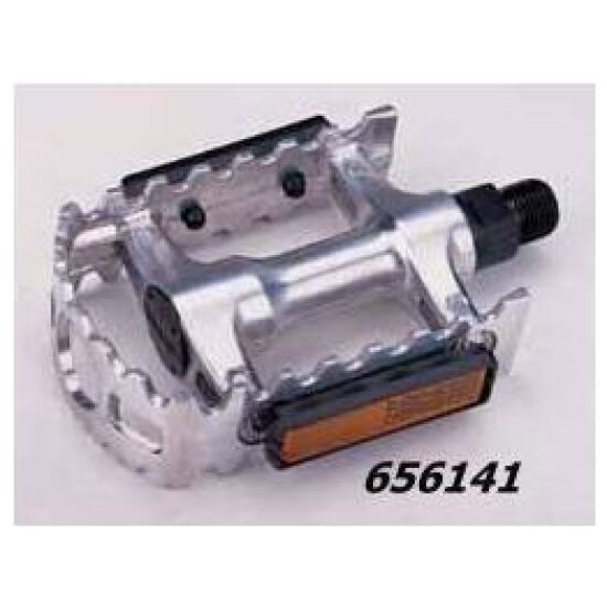 Merkloos PEDAAL SP500 ALM RACE STEL ZILVER