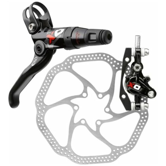 Sram REM X0 V CB L DISC 160 RED ZWART / ROOD