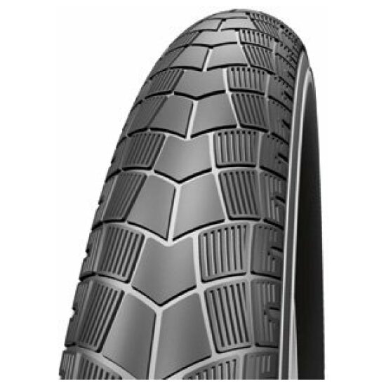 Schwalbe BUB 26X235 SC 60-559 SUPER MOTO TLR ZW VW ZWART