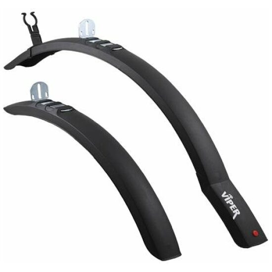 Hebie SPATBORDSET 24/26 0751 VIPER PVC INSTEEK ZW ZWART
