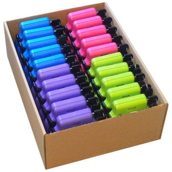 Axa SLOT RING SOLID ASS GROEN BLAUW PAARS VIOLET