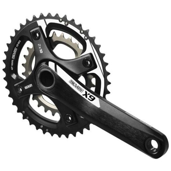Sram CRANKSTEL X9 GXP 10V 175 28/42 WHITE WIT