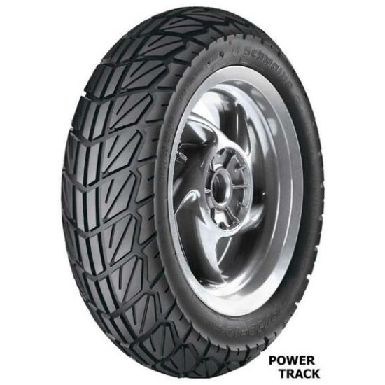 Schwalbe BUB 10-100/80 SC POWERTRACK TL HS539 ZW ZWART