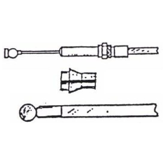Elvedes KABEL TROMMEL V 6212/05 TON-205 STELBOUT ZWART