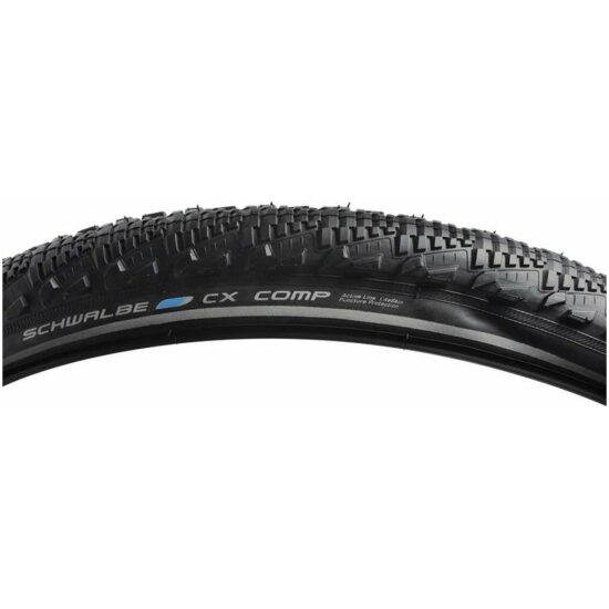 Schwalbe Buitenband 24x1.75 Schw CX Comp HS369 KGuard m/refl Zwart - Afbeelding 3