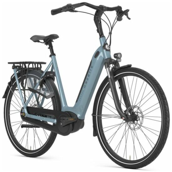 Gazelle Grenoble C7+ HMB Li S7 909 Thunder Grey (glans) Lage instap