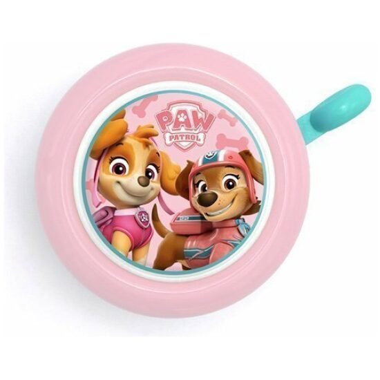Seven Fietsbel SP staal 55mm Nick Paw Patrol roze/l.blauw 34006 Roze-Blauw