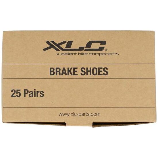 Xlc Remblokken V-brake 70mm m/bout stel(2) WP25 2039600200 Zwart