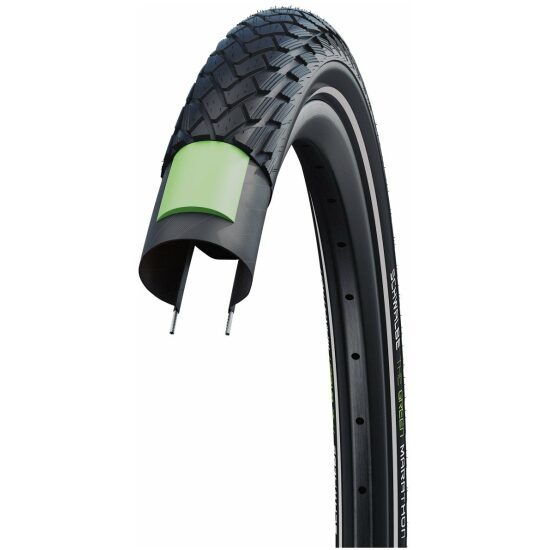 Schwalbe Buitenband 26x1.75 Schw Marathon m/refl Zwart
