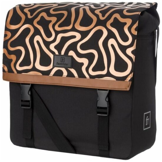Fastrider Tas pakaf FR Nara trend groove CG 17ltr 34x36x14 20120901-621 Zwart