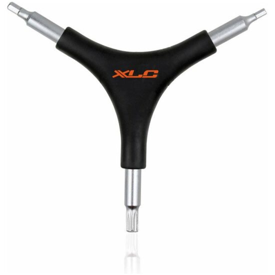 Xlc Gereedsch sleutelset Y inbus 4/5mm Torx T25 TOM15 Zwart/Zilver
