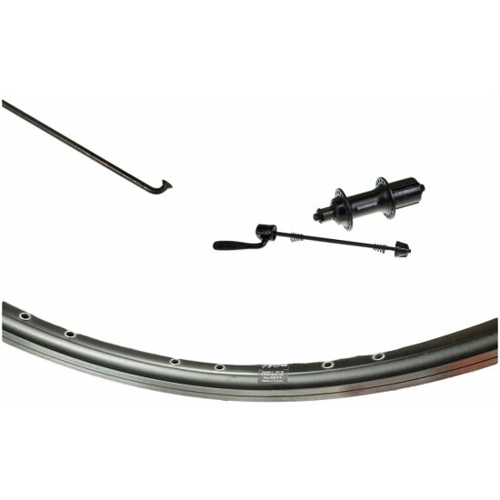 Ryde A.Wiel 28 622x19C 18x2 Cass 8/9V uitval Mach1 zwart/geslepen 36g gebust