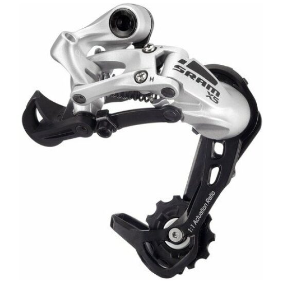 Sram 9v A.Derailleur 9V Sram X5 medium cagegrijs Zilver