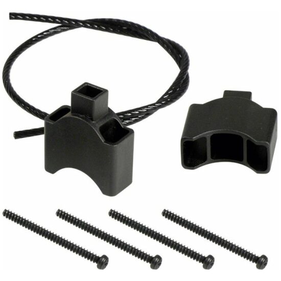 Klickfix Tasdeel E-stuurhouder-verlenger 25mm CC100 Zwart