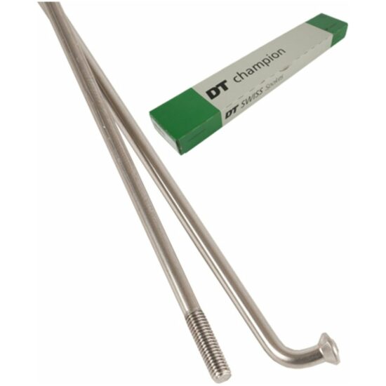 Dt Spaak 13-276 'J' rvs Champion 2.34x276mm z/nippel (wp100) Zilver
