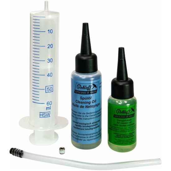 Rohloff A.Naafdeel Oliewisselset 8410 500/14 2x25ml + spuit, slang - Afbeelding 2