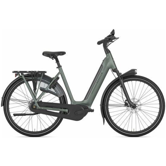 Gazelle Grenoble C8+ HMB 3.0 Li S8 Twilight Green Mat Lage instap