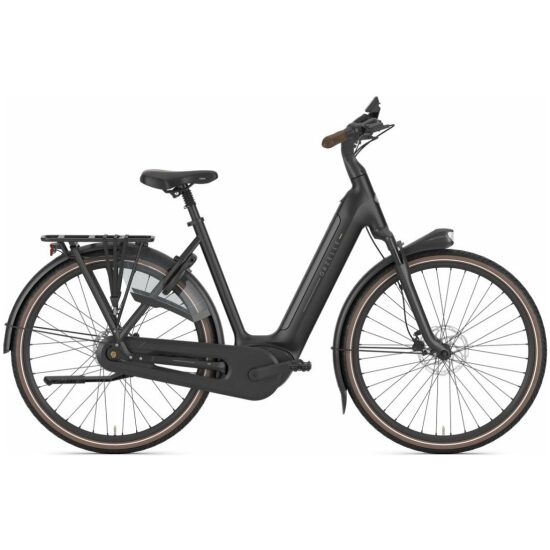 Gazelle Grenoble C8+ HMB 3.0 Li S8 Black Mat Lage instap