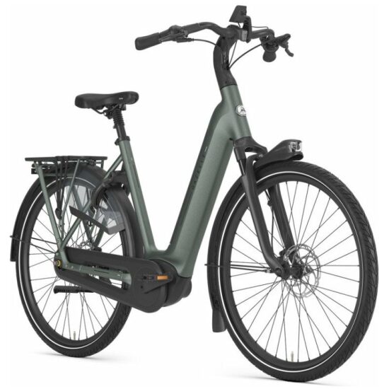 Gazelle Grenoble C8+ HMB 3.0 Li S8 905 Twilight Green (matt) Lage instap - Afbeelding 3
