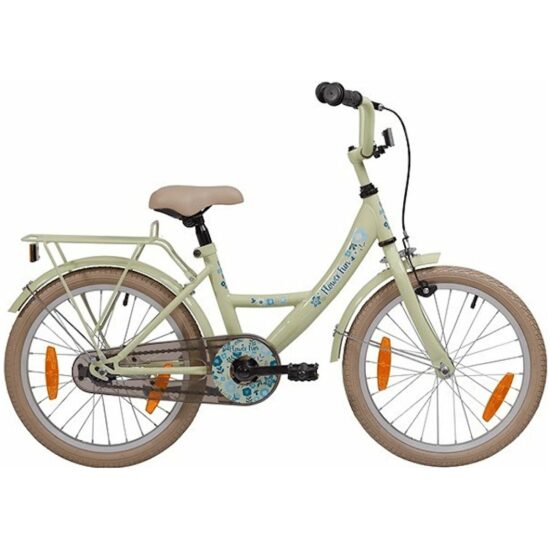 Bike Fun Kids Flower Fun 18 RK L.green (glans) Lage instap