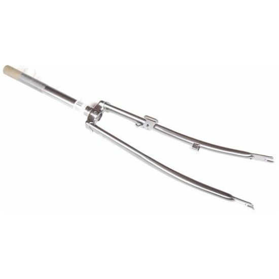 Merkloos Voorvork 28Sp grijs tr.remnok dyn.haak Metallic Grijs - Afbeelding 2