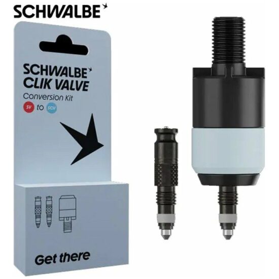 Schwalbe VENTD SC SCV OMBOUWKIT SV-SCV M/POMP ADAPTER Zwart