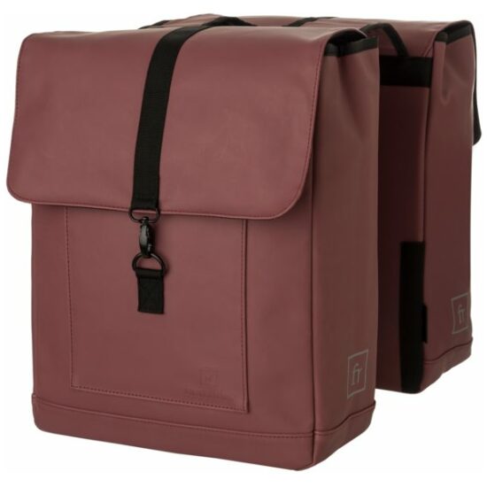 Fastrider Tas dubbel FR Jaxx II mahogany brown 28ltr 30x36x13 20110900-619 Roze