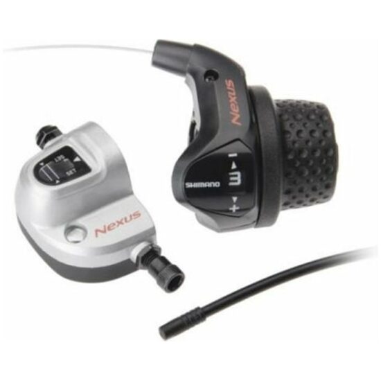Shimano Nexus 3v Draaiversteller 3V Shim Nexus SL-3S41 revoshift 3-SP incl.kabel/clickbox Zwart