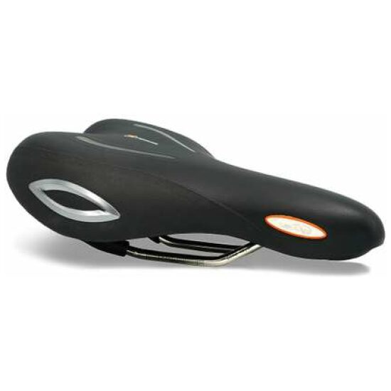 Selle Royal Zadel Uni gel SR 5235DE3A Stracciatella Lookin moderate L27xB20 Zwart