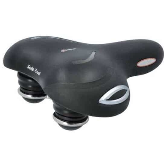 Selle Royal Zadel Uni gel SR 5236DE Stracciatella relaxed Lookin L248xB223 Zwart