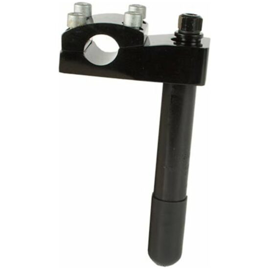 Unbranded STUURPEN BMX 21.0 FREESTYLE/CHROOM Zwart