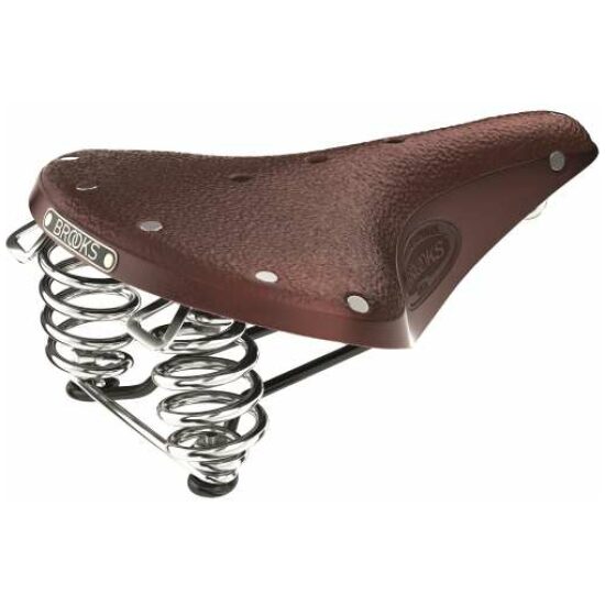 Brooks Zadel Ds leer B67S bruin (enkele brug)