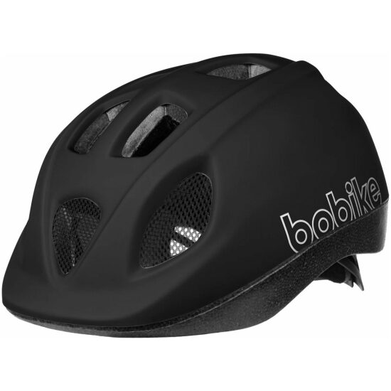 Bobike Fietshelm kind Bob Go, mt.S (52/56) Urban Black