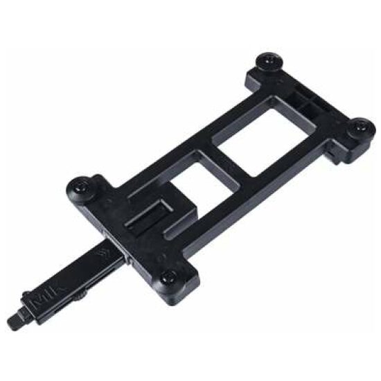 Basil Manddeel/Tasdeel Bas MIK-adapter plate 2.0 afsluitbaar 70173 Zwart