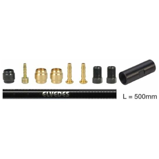 Elvedes Remdeel hydro Magura verlengset 50cm Elv 102 Zwart