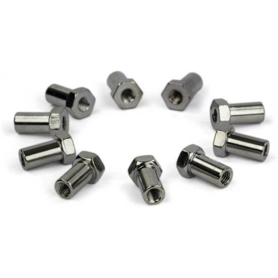 Accell Kett.spannerdeel Sparta Stelmoer M5 (wp10) 717704 Zilver