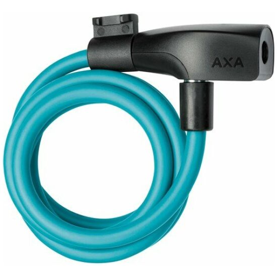 Axa Kabelslot Resolute 120x8 m/houder l.blauw (level 3) Ice Blue
