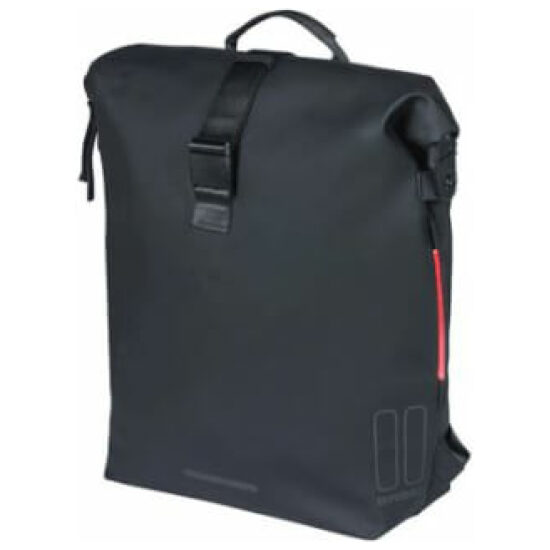 Basil Tas pakaf/rugzak Bas SoHo Nordlight, 17ltr 37x31x17 waterdicht IPX3 Night Black - Afbeelding 7