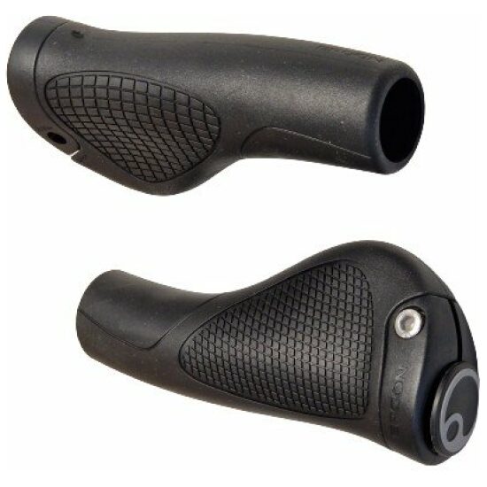 Ergon Handvatset GP1 lang/lang 130mm zwart