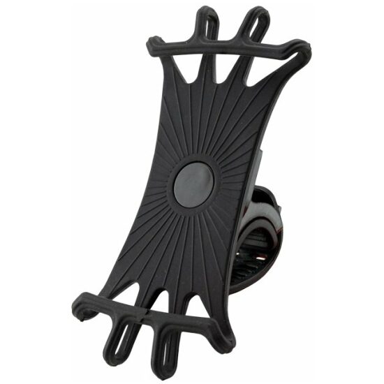 Simson Telefoonhouder Siliconen 360' draaibaar 021831 Zwart - Afbeelding 2