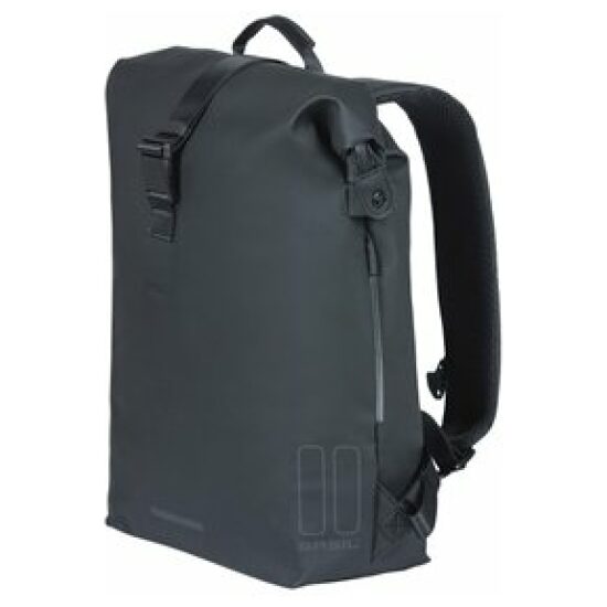 Basil Tas pakaf/rugzak Bas SoHo Nordlight, 17ltr 37x31x17 waterdicht IPX3 Night Black - Afbeelding 5