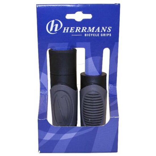Herrmans HANDVAT ZW/GR KRT STEL ZWART/GRIJS - Afbeelding 3