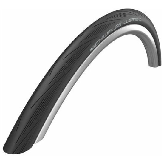 Schwalbe Buitenband 28 race vouw Schw Lugano II HS471 KGuard/zwart Zwart