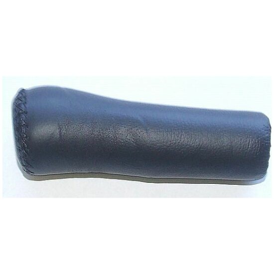 Gazelle Handvat Rechts Gaz Aero leer 132mm zwart 540278700