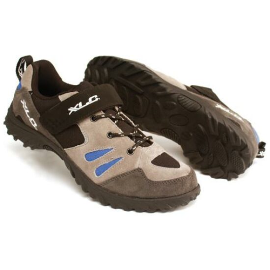 Xlc SCHOEN LIFESTYLE FASHION ZW/GRY/BL Zwart/Grijs/Blauw
