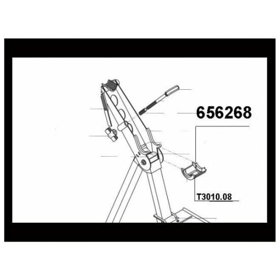 Tacx GRS MONTAGEBRACKET AANPASSINGSLEUTEL T3010.08