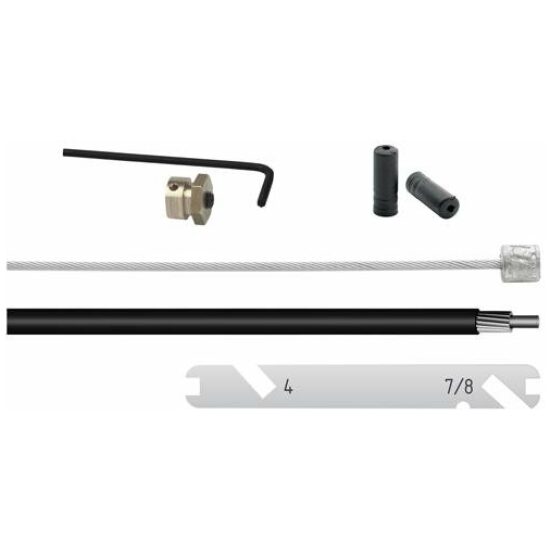 Xlc KABEL VERS KPL SH NEXUS 3/8V RVS ZW 6286