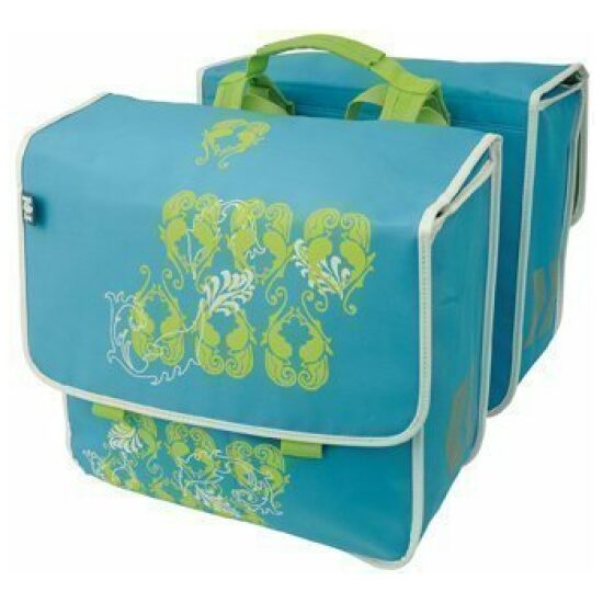 Cordo Tas dubbel bikestar spirit aqua Blauw