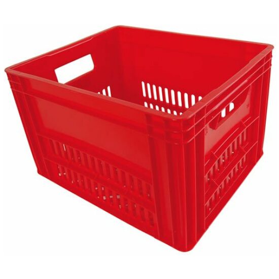 Cordo Mand fietskrat 43x35x27cm met systeem Rood