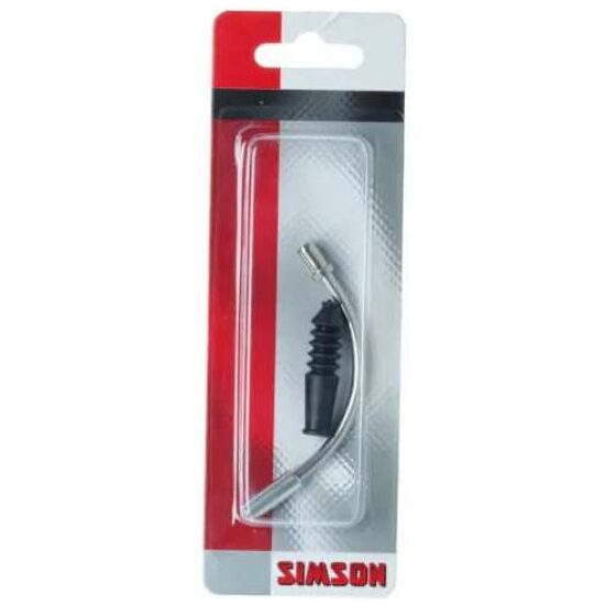 Simson V-brake remkabelbuis inclusief rubber huis 07